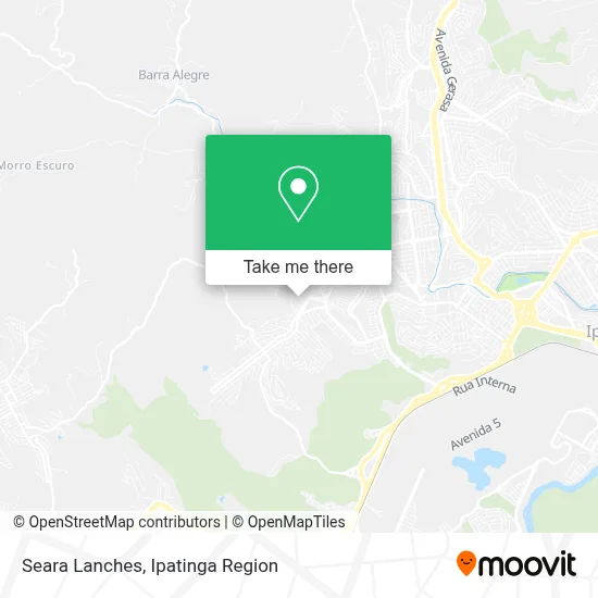Seara Lanches map