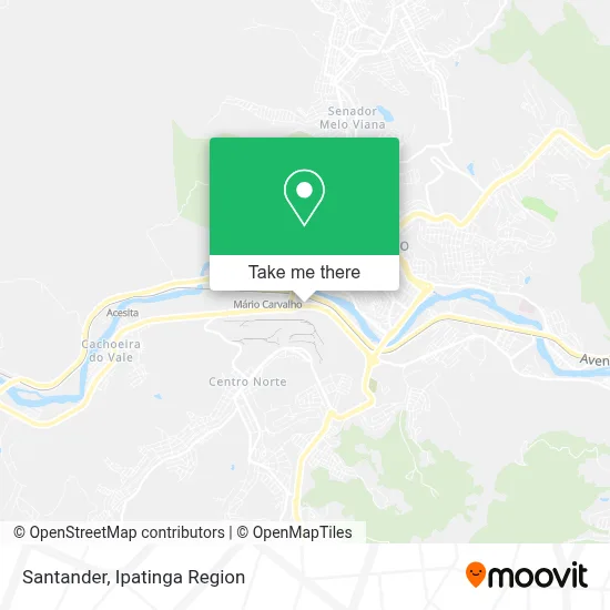 Santander map