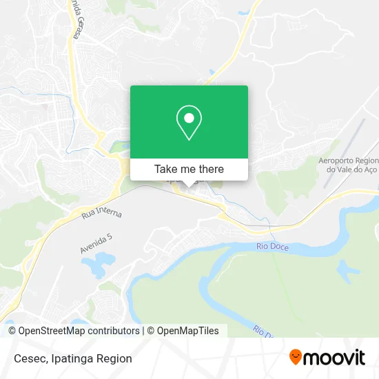 Cesec map