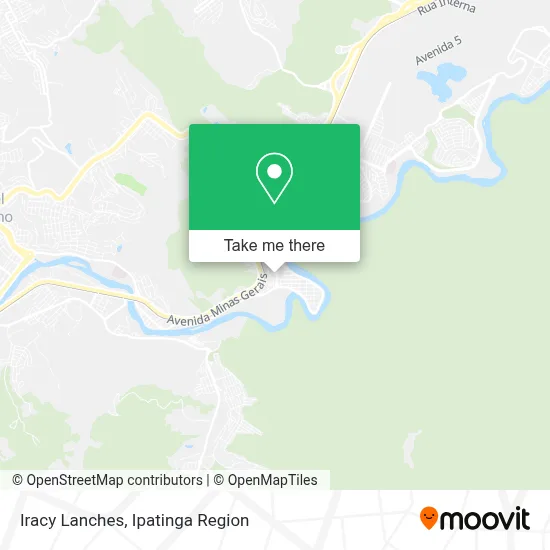 Iracy Lanches map