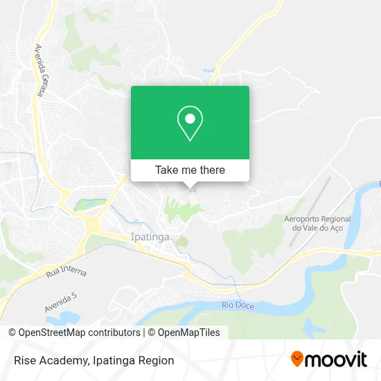 Rise Academy map