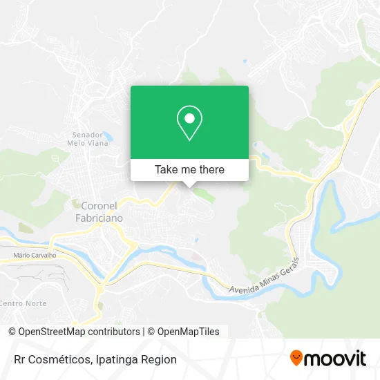 Rr Cosméticos map