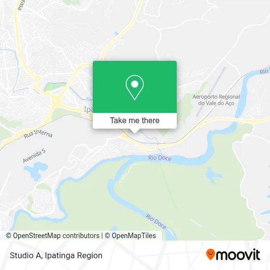 Studio A map