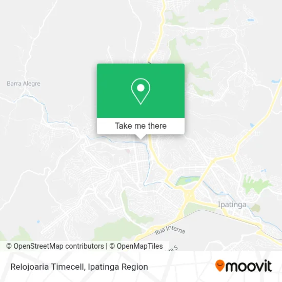 Relojoaria Timecell map