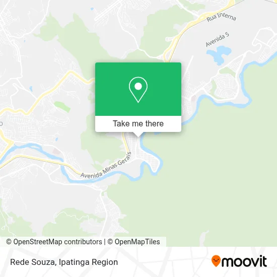Rede Souza map