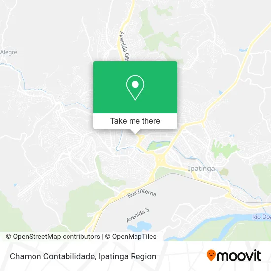 Chamon Contabilidade map