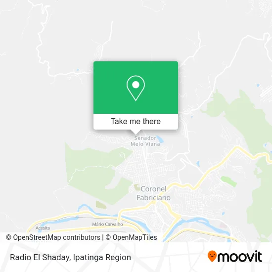 Radio El Shaday map