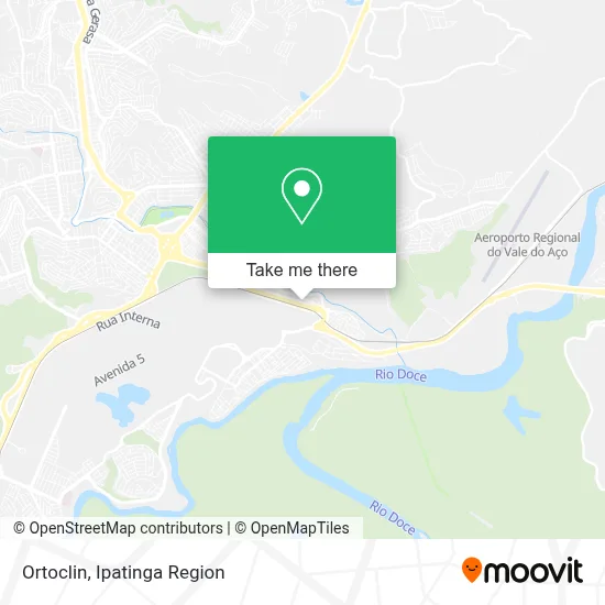 Ortoclin map