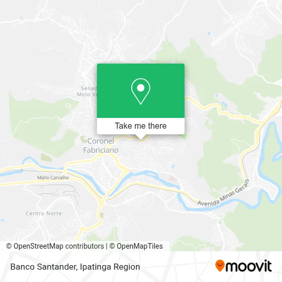 Banco Santander map