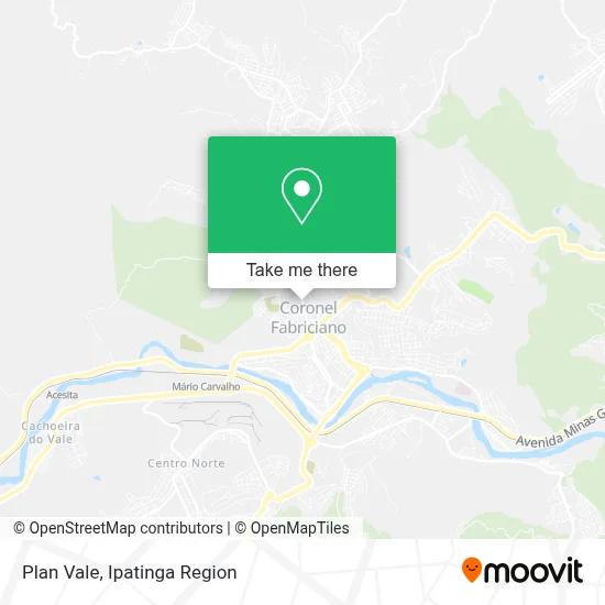 Plan Vale map