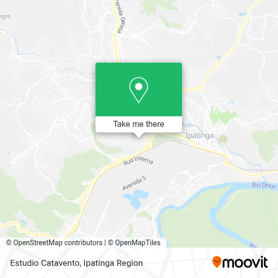 Estudio Catavento map