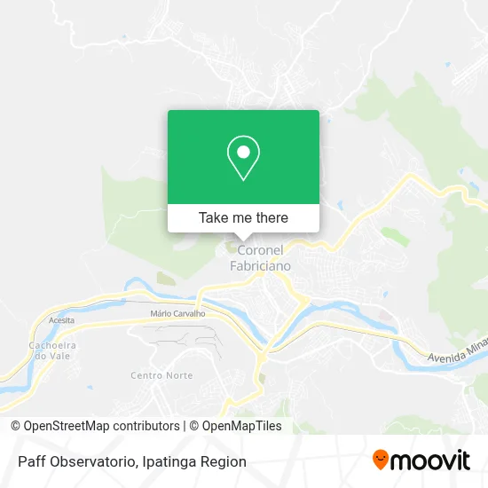 Paff Observatorio map