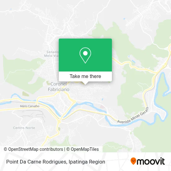 Point Da Carne Rodrigues map