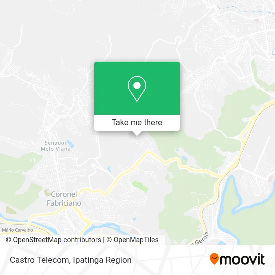 Castro Telecom map