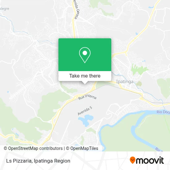 Ls Pizzaria map