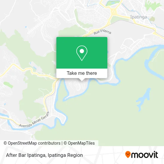 After Bar Ipatinga map