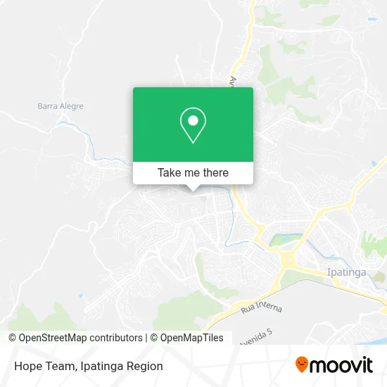 Hope Team map