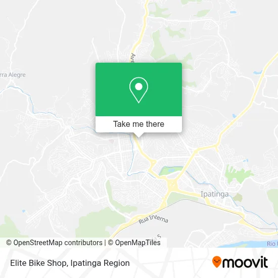 Elite Bike Shop map