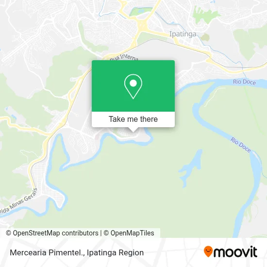 Mercearia Pimentel. map