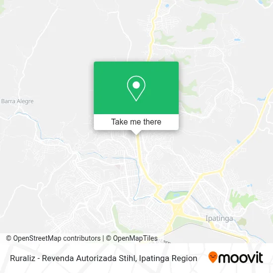 Ruraliz - Revenda Autorizada Stihl map
