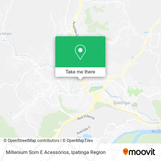 Millenium Som E Acessórios map