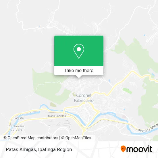 Patas Amigas map