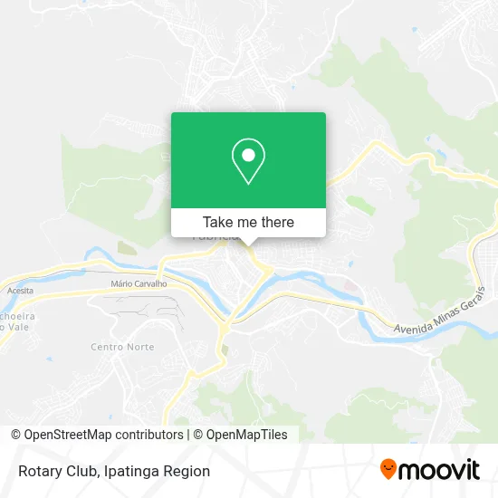 Rotary Club map