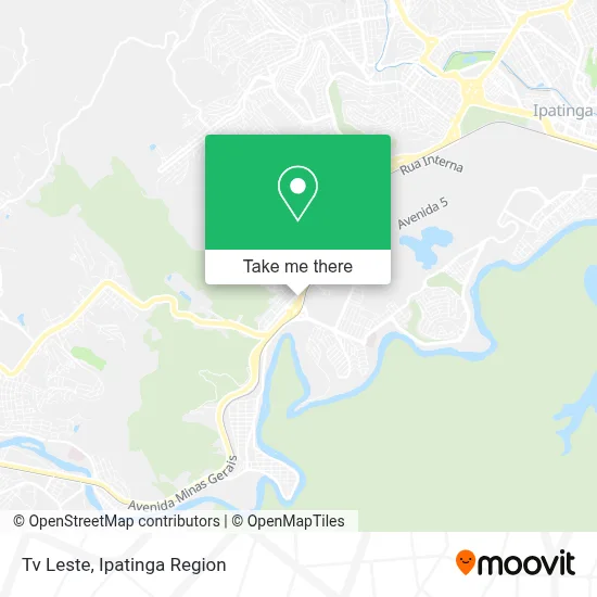 Tv Leste map