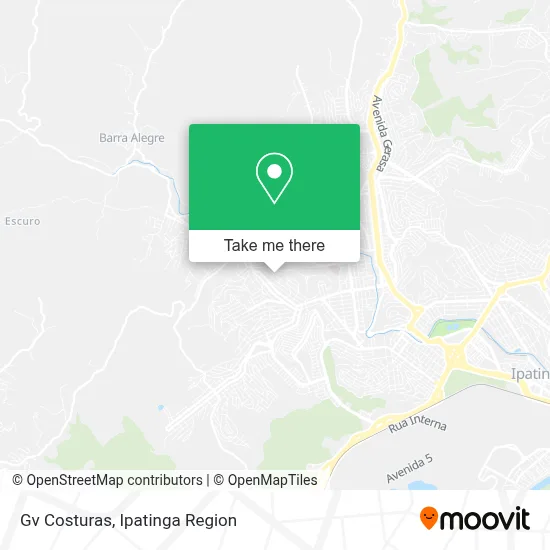 Gv Costuras map