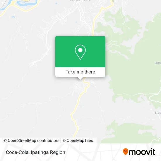 Coca-Cola map