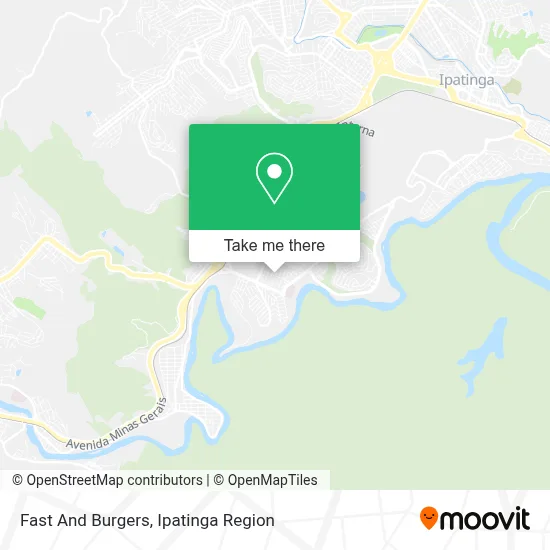 Fast And Burgers map