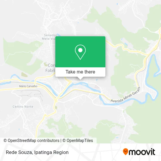 Rede Souza map
