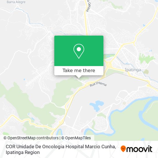 Mapa COR Unidade De Oncologia Hospital Marcio Cunha