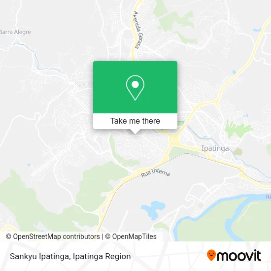 Sankyu Ipatinga map