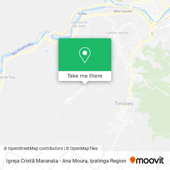 Igreja Cristã Maranata - Ana Moura map