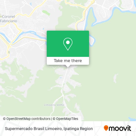 Supermercado Brasil Limoeiro map