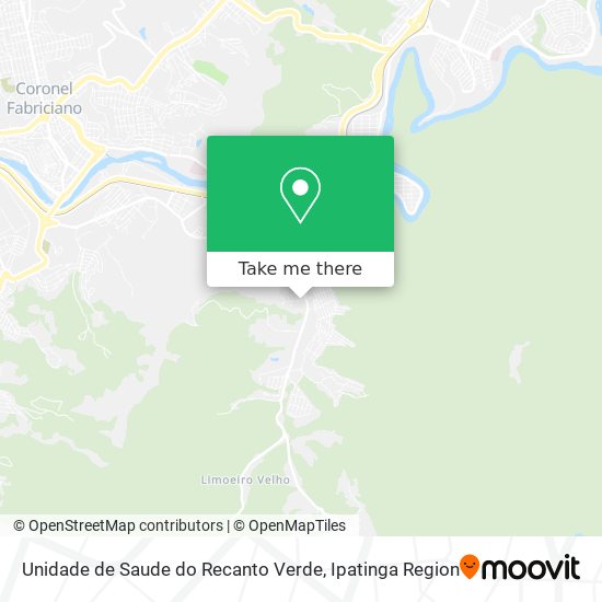 Unidade de Saude do Recanto Verde map