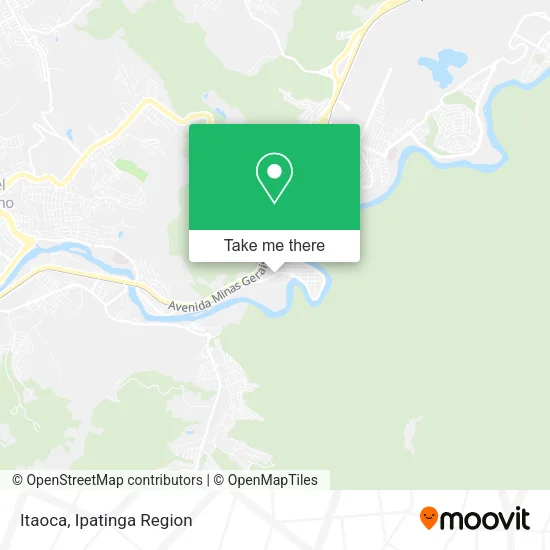 Itaoca map
