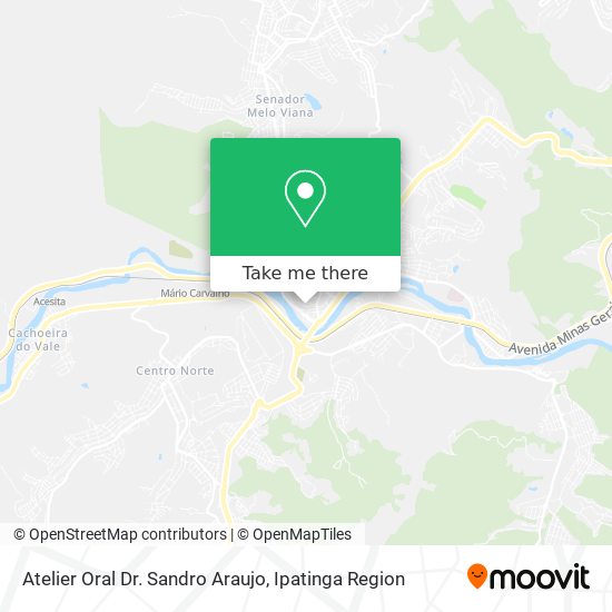 Atelier Oral Dr. Sandro Araujo map