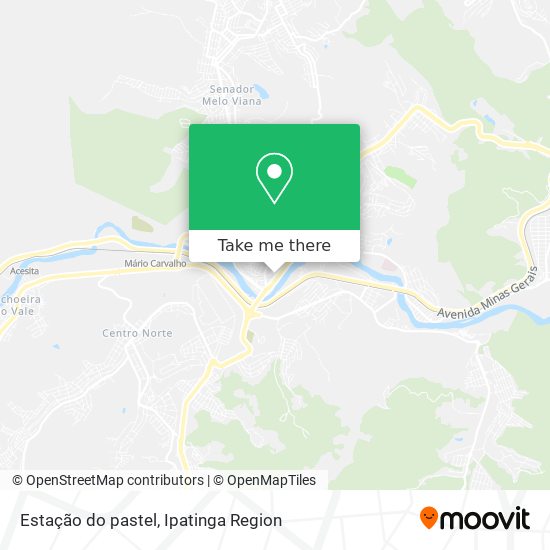 Estação do pastel map
