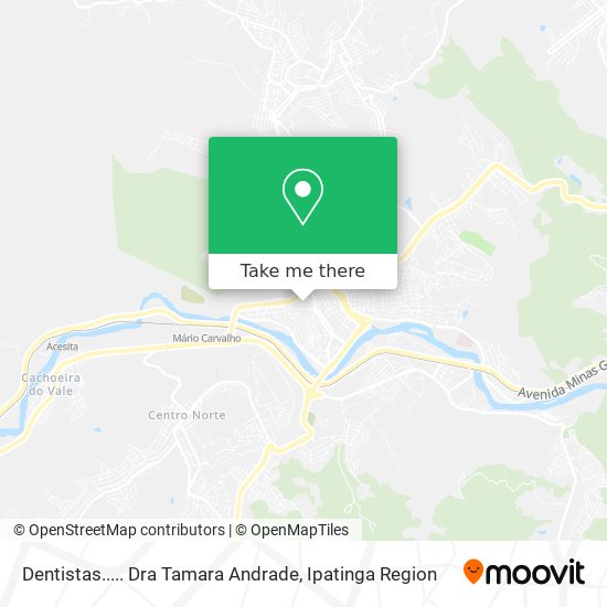 Dentistas..... Dra Tamara Andrade map