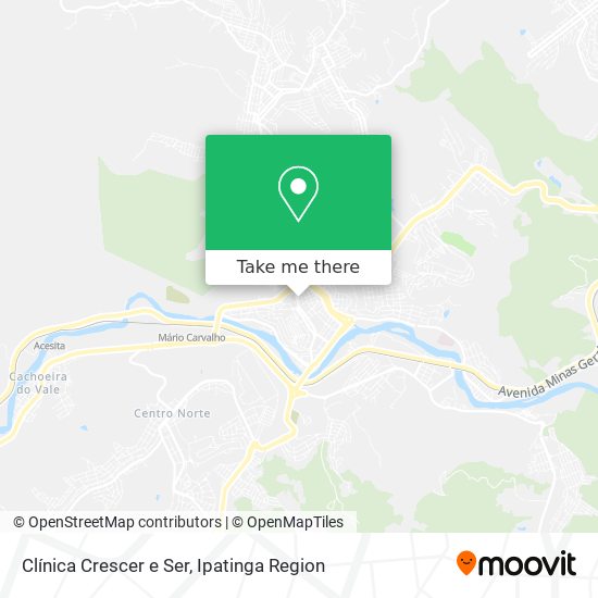 Clínica Crescer e Ser map