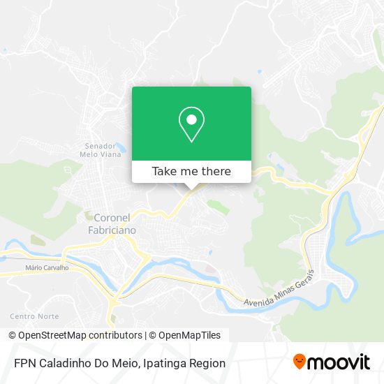 Mapa FPN Caladinho Do Meio