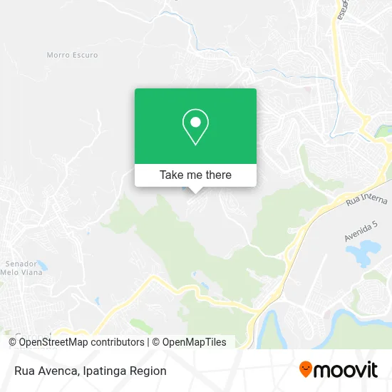 Rua Avenca map