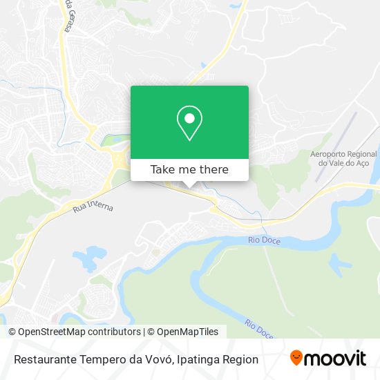 Restaurante Tempero da Vovó map