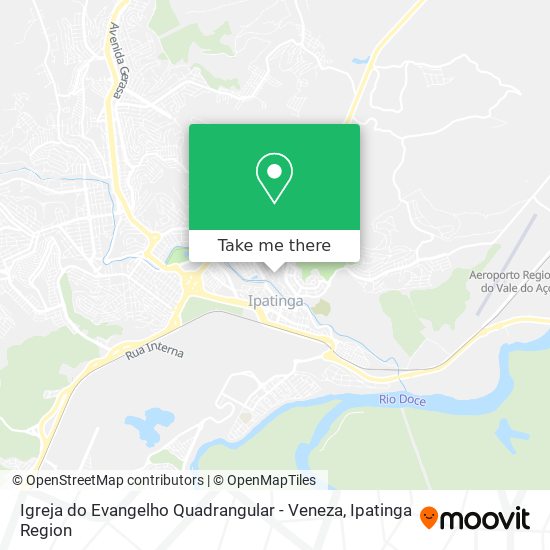 Igreja do Evangelho Quadrangular - Veneza map