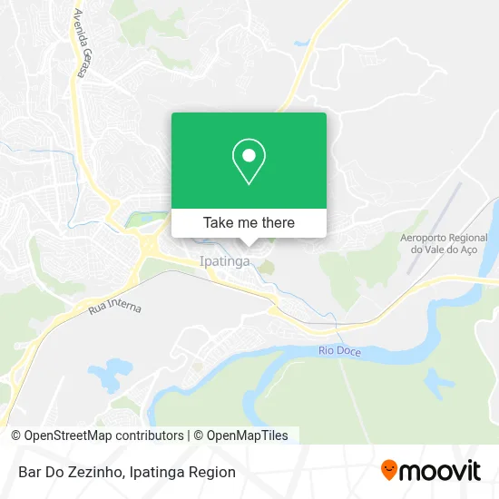Bar Do Zezinho map
