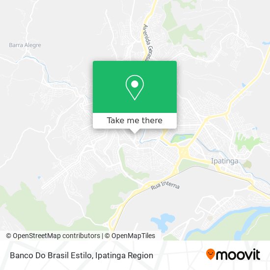 Banco Do Brasil Estilo map