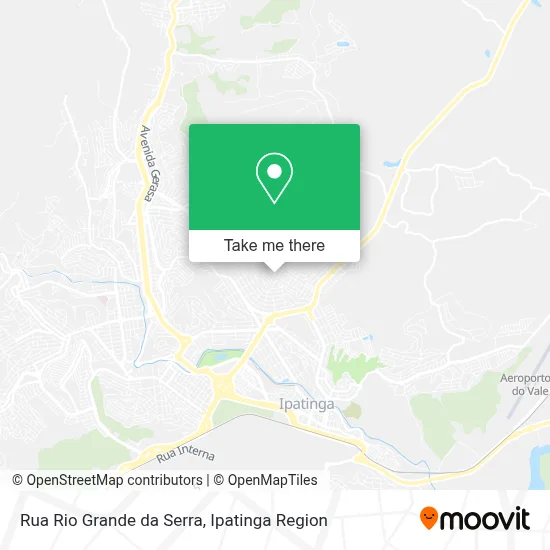 Rua Rio Grande da Serra map