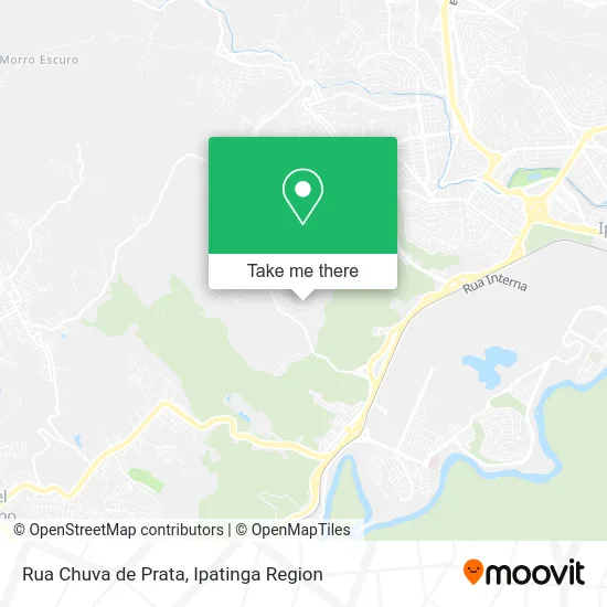 Rua Chuva de Prata map